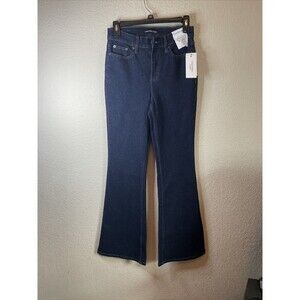 Calvin Klein Dark Flare Bell Bottoms 25 High Rise New hippie country